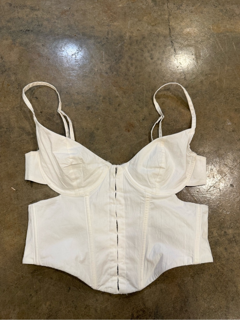Princess Polly White Corset top